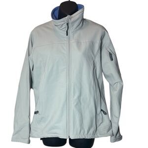 Ibex women’s medium climawool soft shell zip front jacket merino quiet luxury